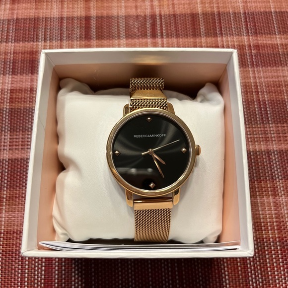 Rebecca Minkoff Rose Gold Major Watch - Picture 1 of 4